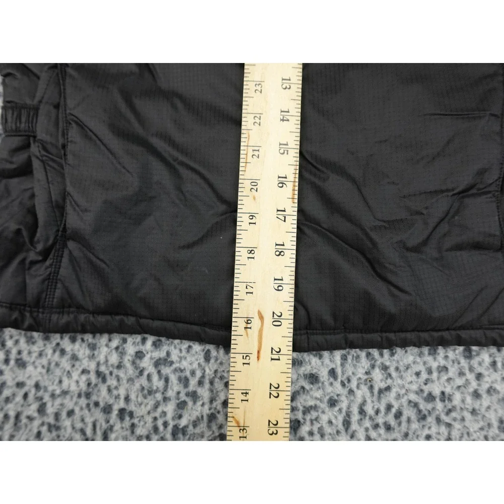 Nike Ripstop Full Zip Jacket Youth M 10/12 Black Y2K Insulated Windbreaker